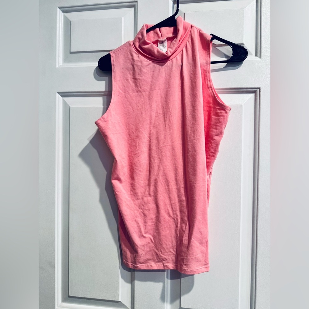 Source Unknown Pink Sleeveless Tank Top